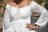 Off-Shoulder Lace Dress